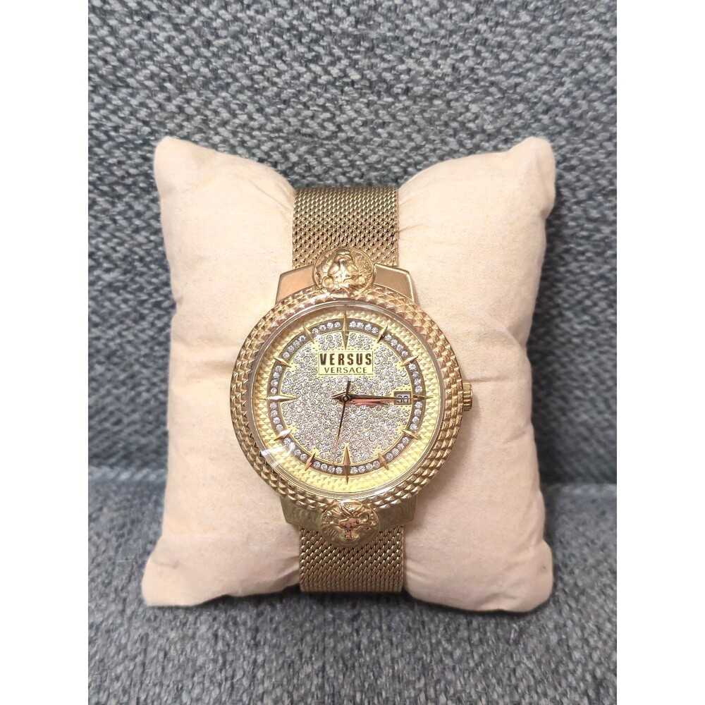 Versus Versace Mouffetard Women's Gold-Tone Watch 38mm